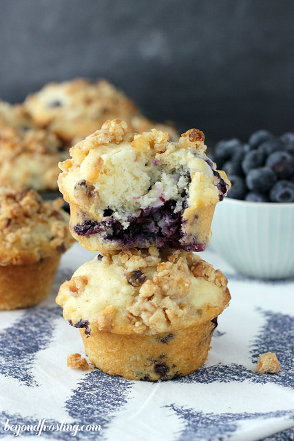 blueberry-coconut-muffins