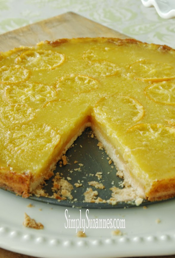 lemon honey tart 1-2