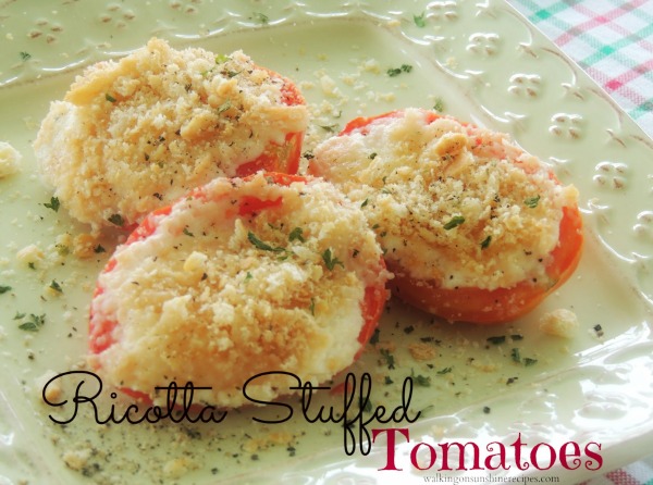 Ricotta-Stuffed-Tomatoes