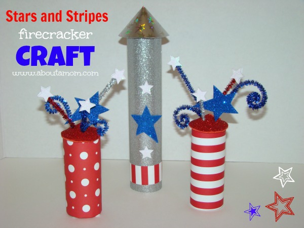 Stars-and-Stripes-Firecracker-Craft-for-Kids