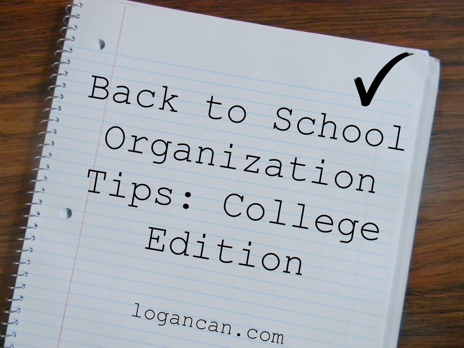 College-Organization-Tips