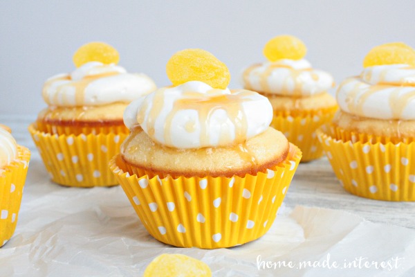 Honey-Lemon-Cupcakes